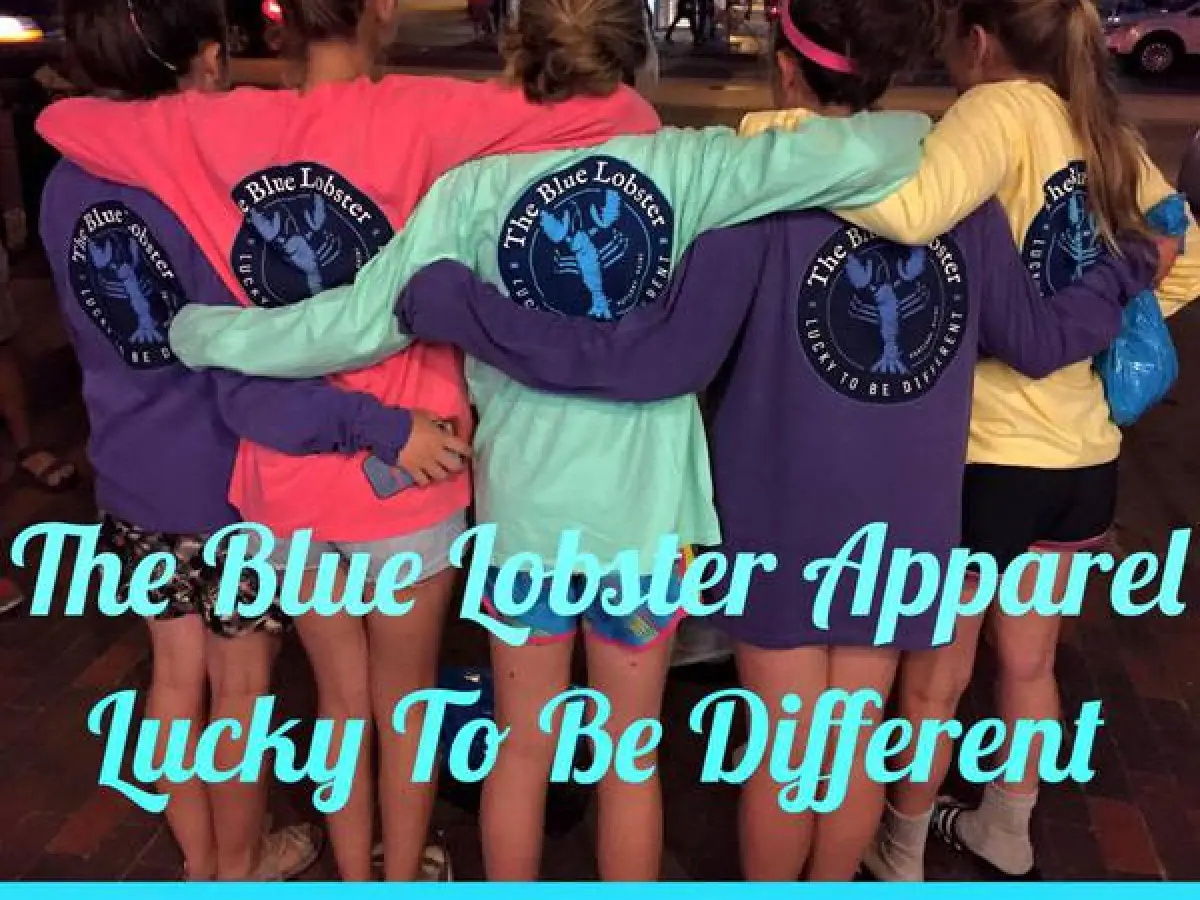 The Blue Lobster apparel