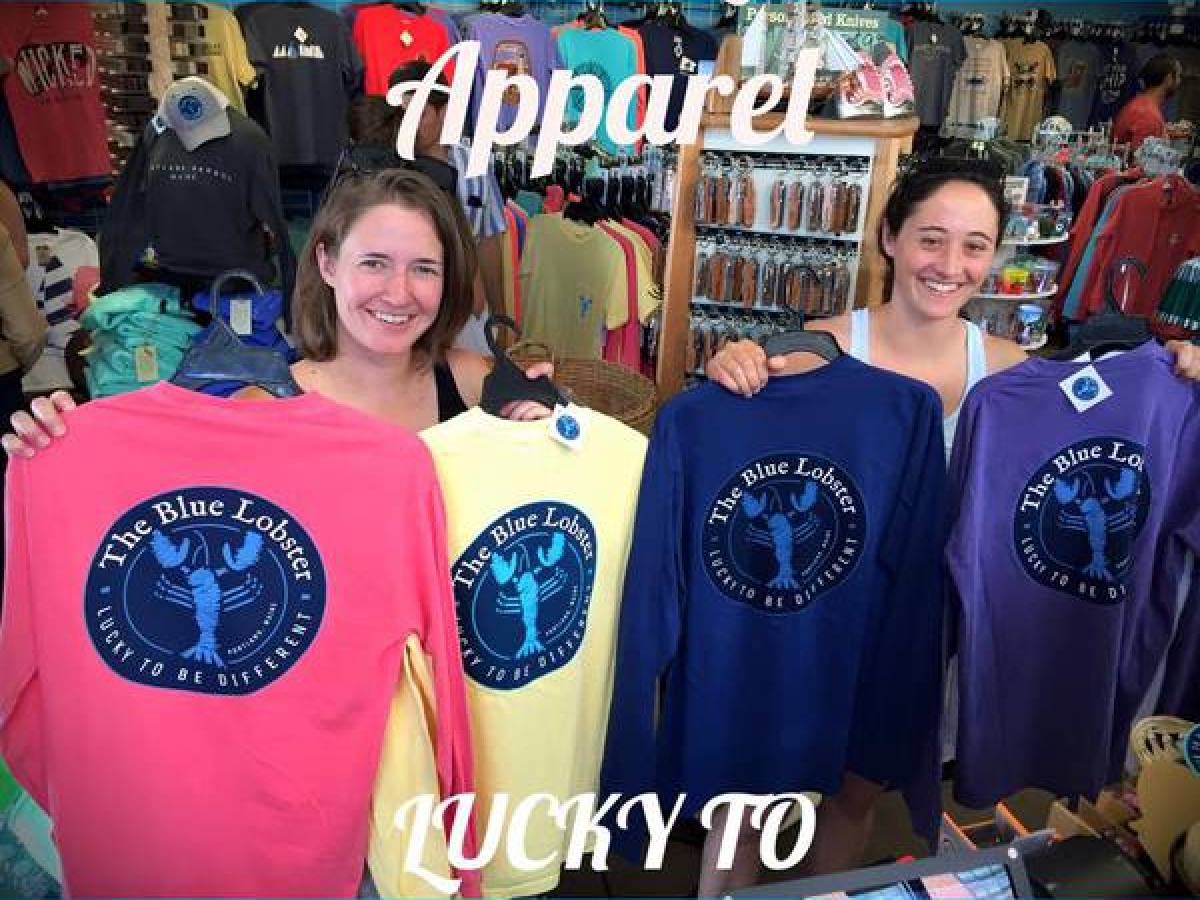 The Blue Lobster shirts