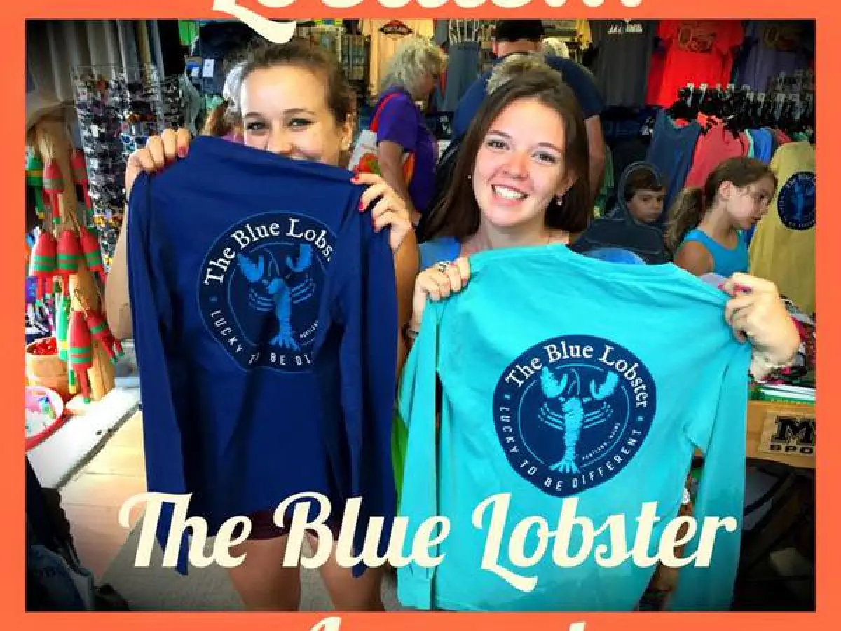 The Blue Lobster shirts